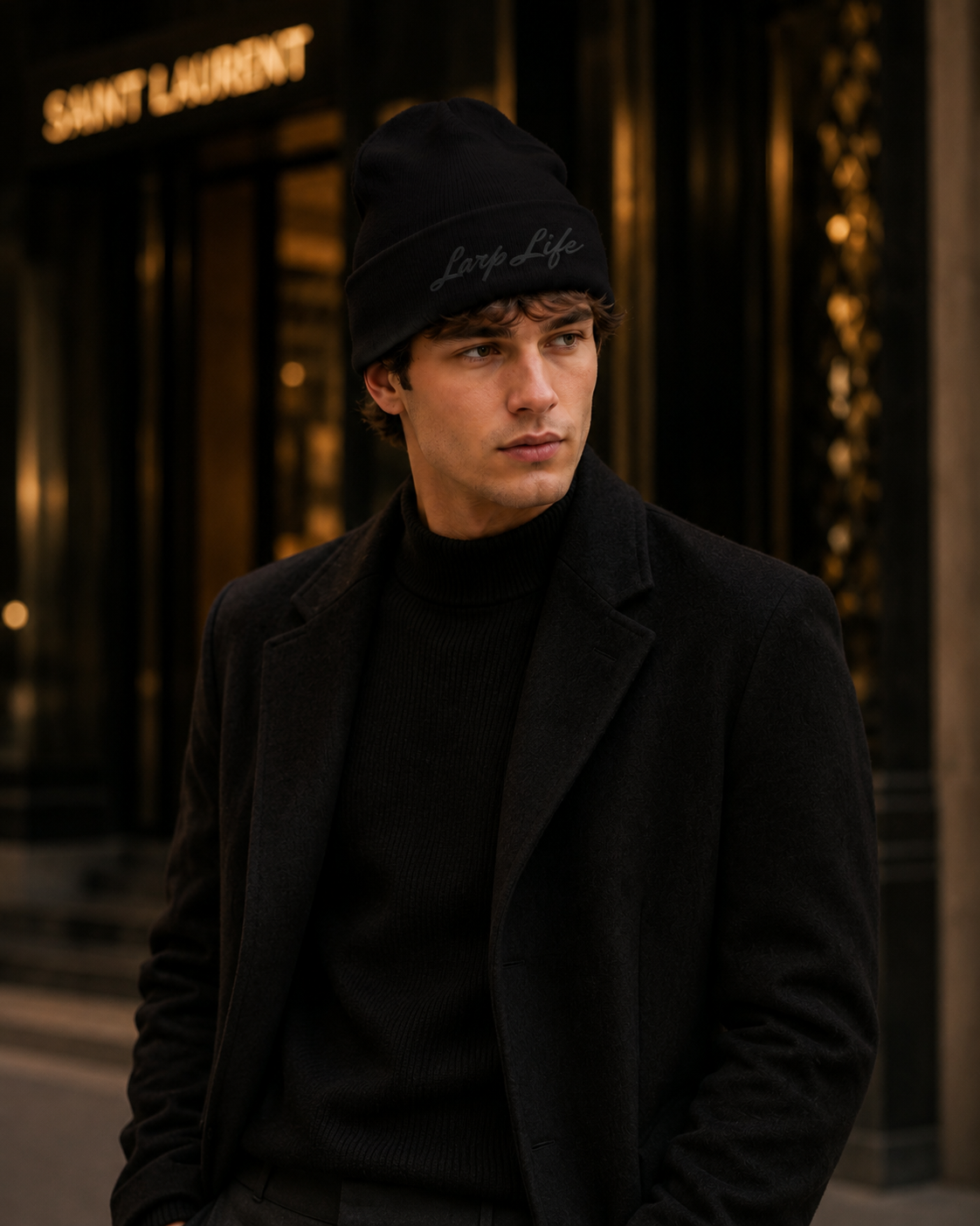 Larp Life Classic Cuffed Beanie (Embroidery)