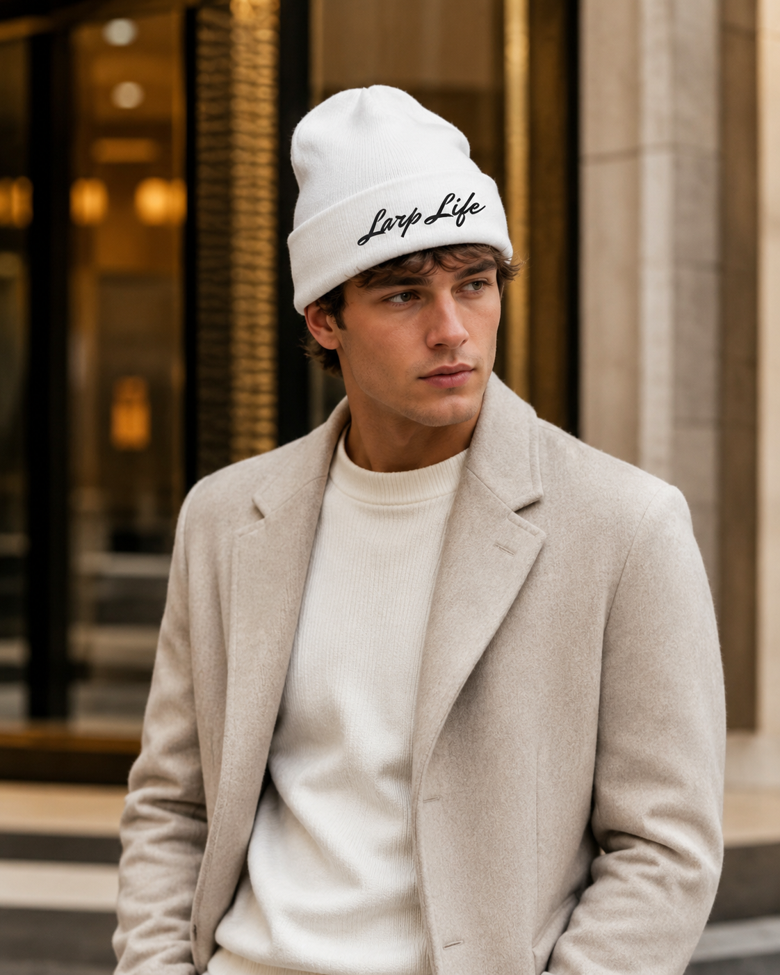 Larp Life Classic Cuffed Beanie (Embroidery)