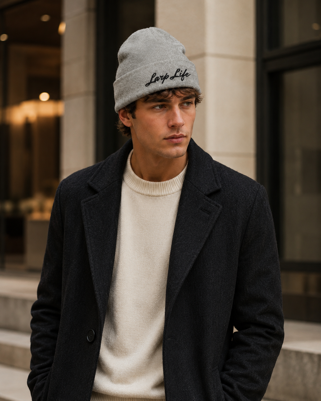 Larp Life Classic Cuffed Beanie (Embroidery)