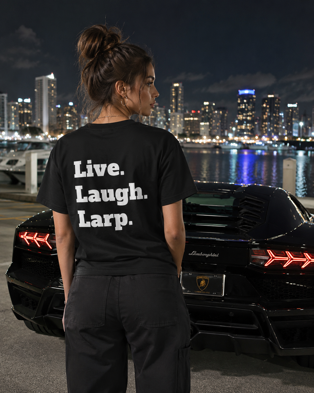 Live. Laugh. Larp. T-Shirt
