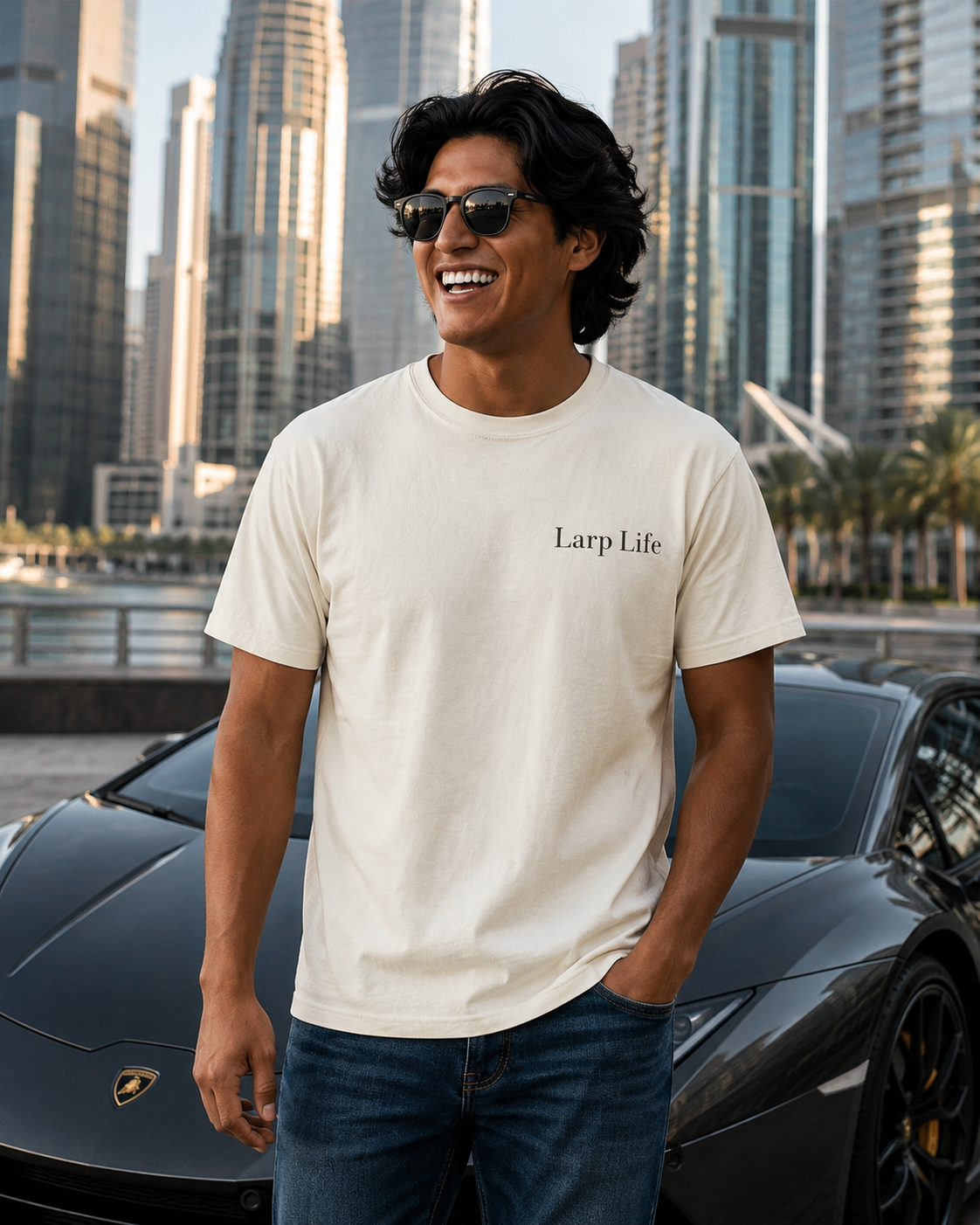 Live. Laugh. Larp. T-Shirt