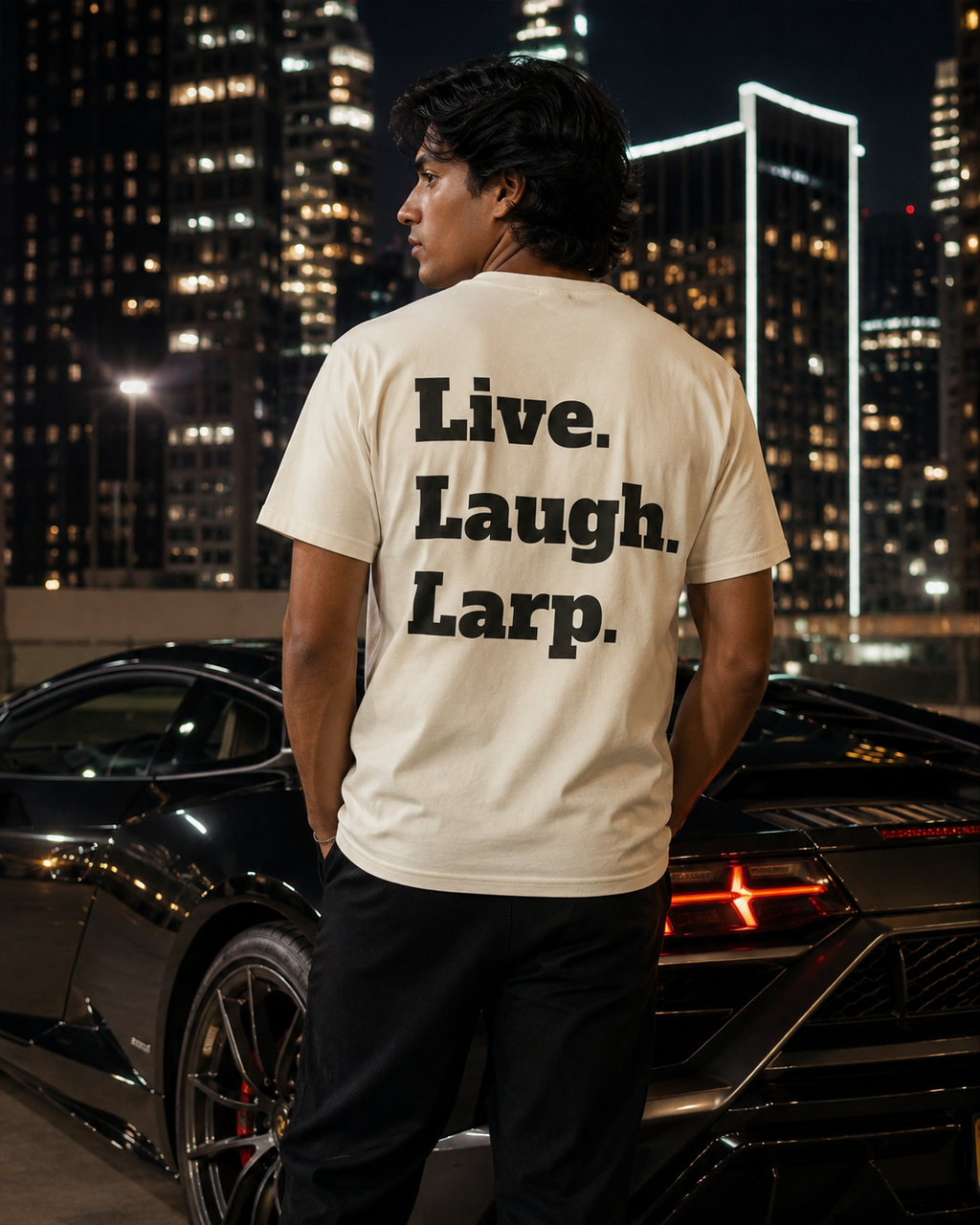 Live. Laugh. Larp. T-Shirt