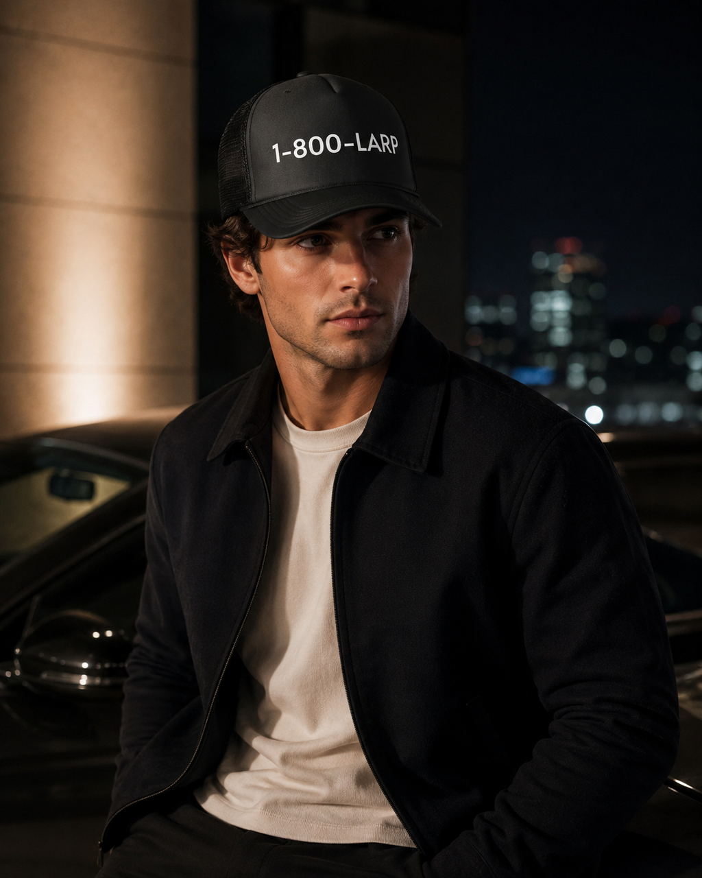 1-800-LARP Trucker Hat