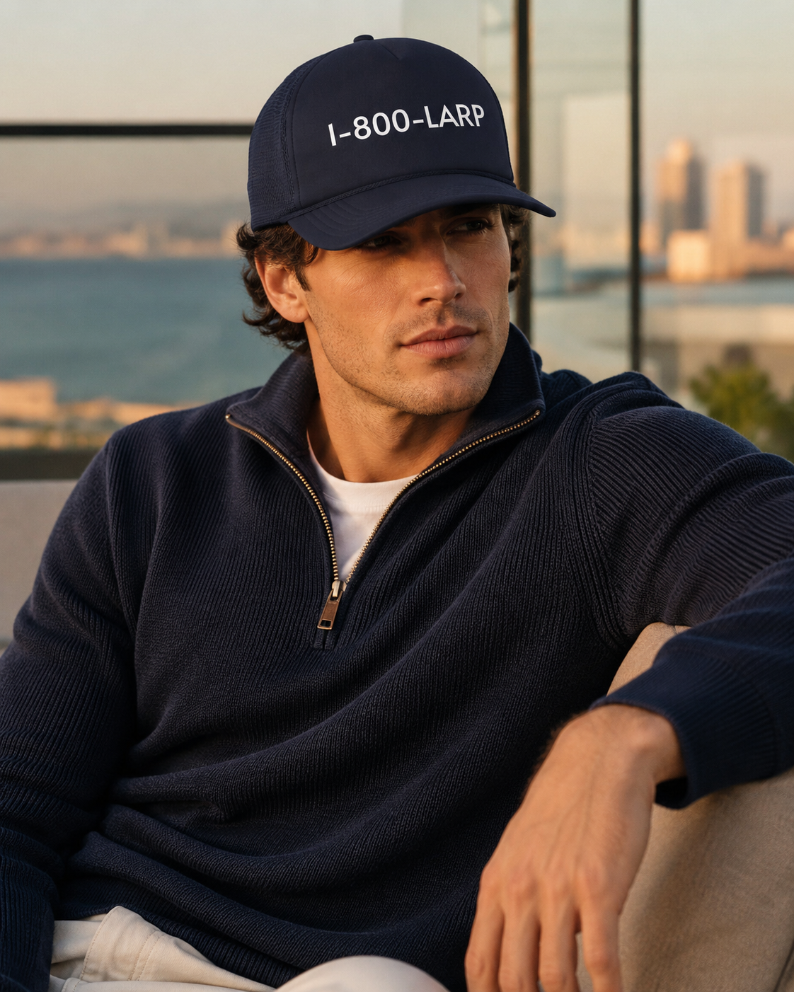 1-800-LARP Trucker Hat