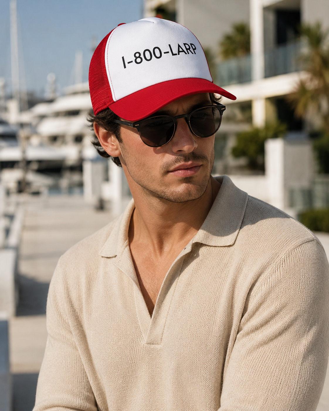 1-800-LARP Trucker Hat